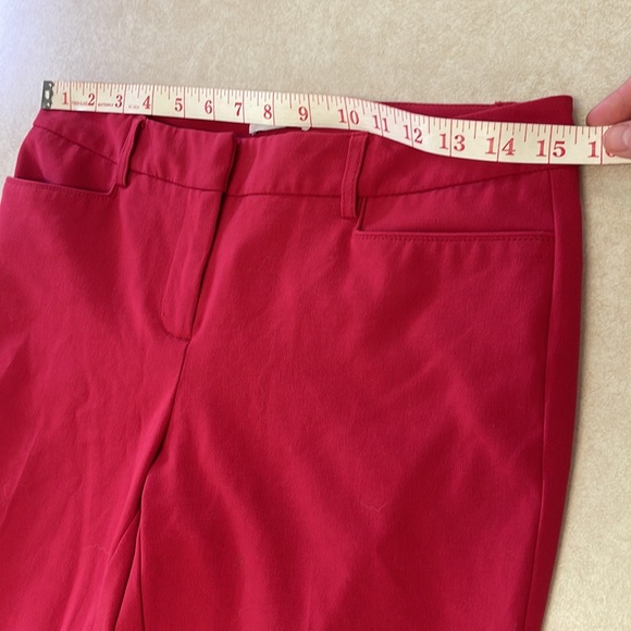 New York and company “stretch” red slacks - Picture 7 of 9